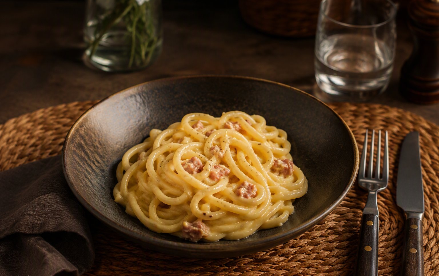 I primi della casa: carbonara e cacio e pepe